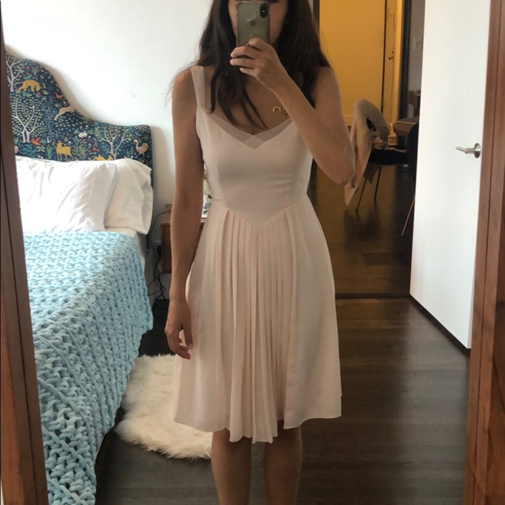 Reiss pink dress